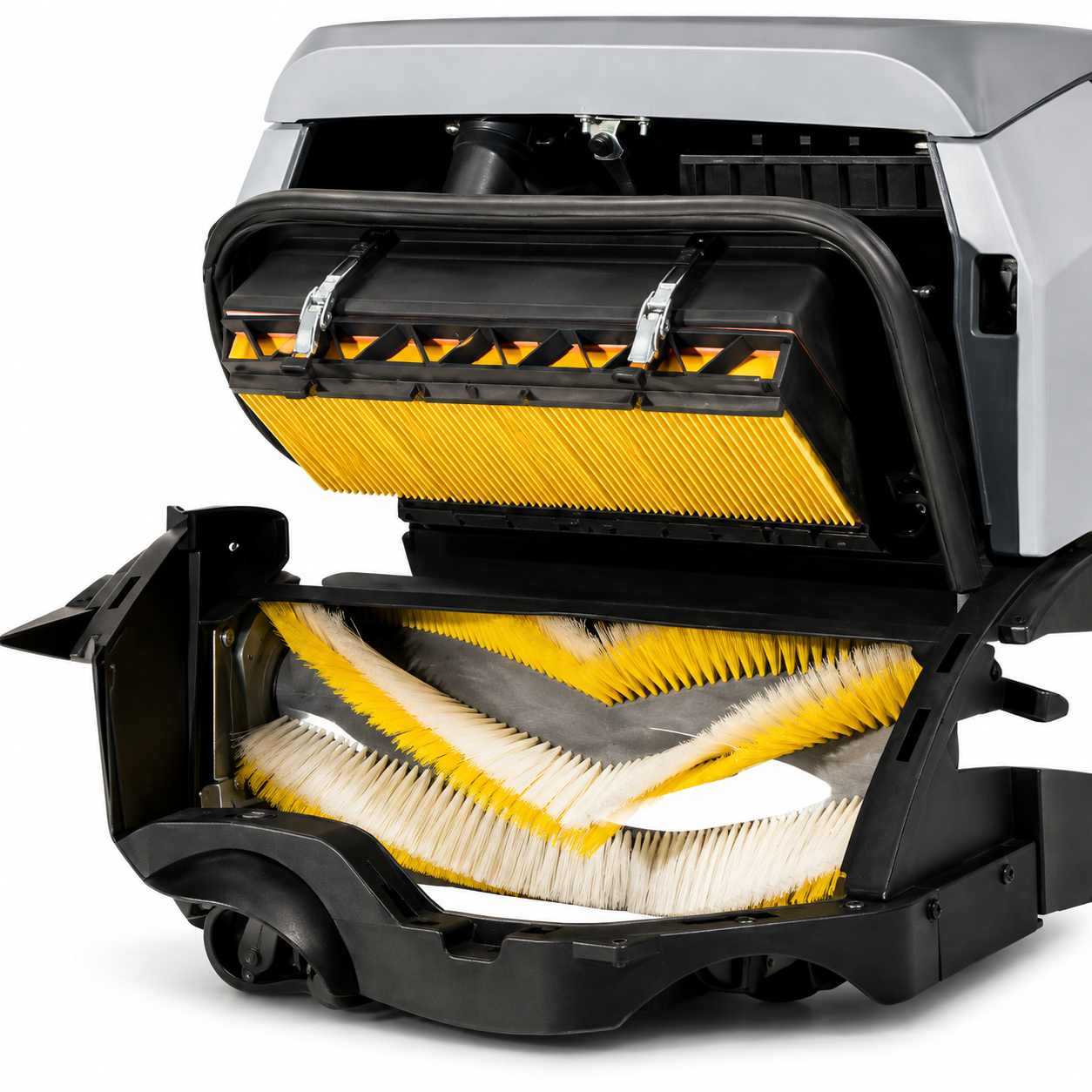 Barredora Nilfisk SW900 con tolva de 60 litros