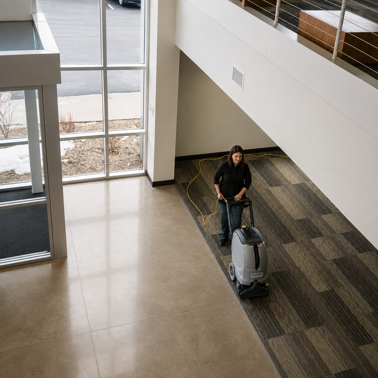 Nilfisk ES300 ST para limpieza profesional de alfombras