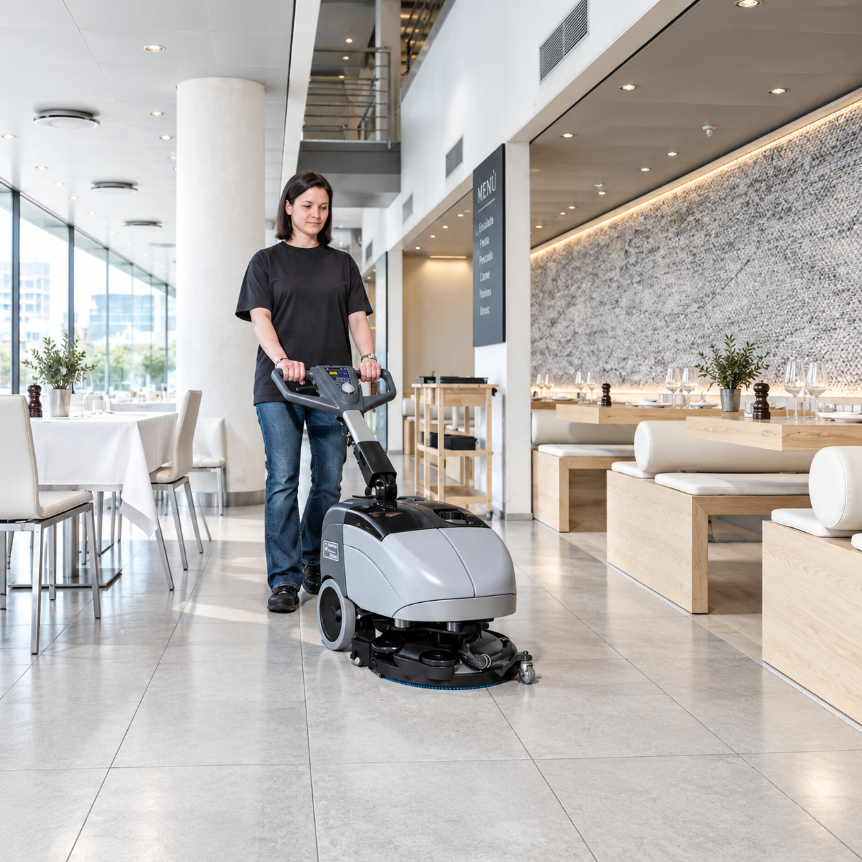 Nilfisk SC351 para limpieza de hoteles y oficinas Nilfisk SC351 para limpieza de hoteles y oficinas