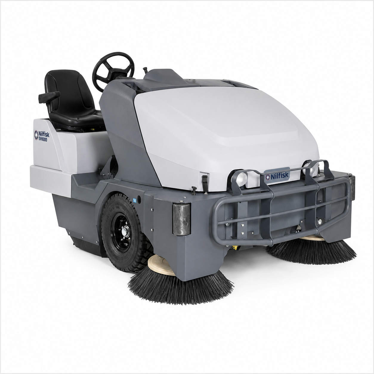Barredora industrial Nilfisk SW8000 para grandes superficies Barredora industrial Nilfisk SW8000 para grandes superficies