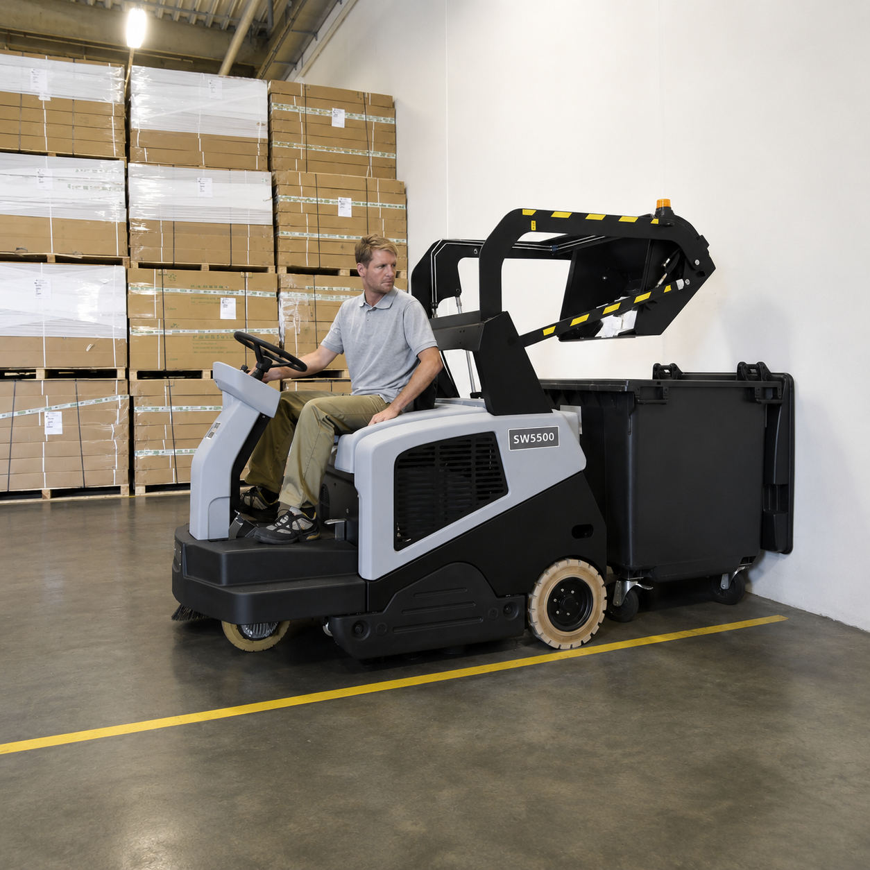 Nilfisk SW5500 60B 366 AH para limpieza industrial