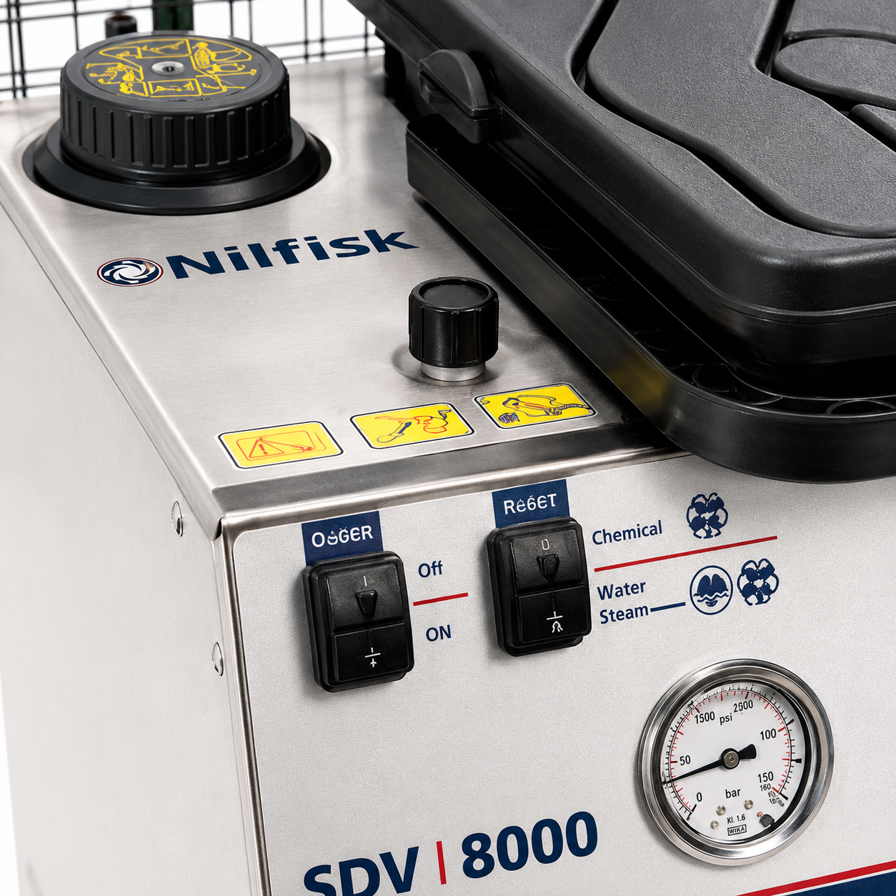 Máquina de limpieza a vapor Nilfisk SDV8000 de 8 bar Máquina de limpieza a vapor Nilfisk SDV8000 de 8 bar