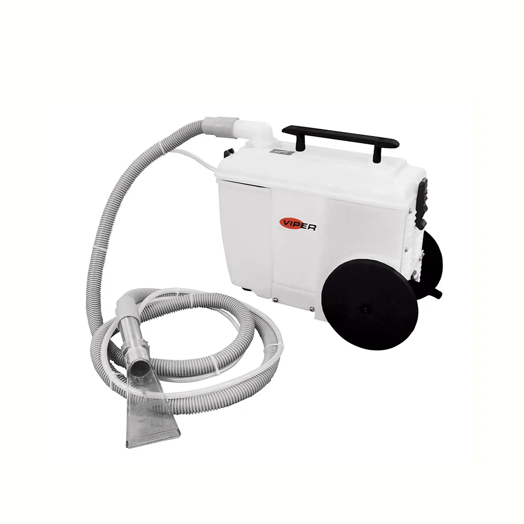 Extractor de Inyección - Succión con herramienta manual "mano de chango estándar. 4L de Tanque de recuperación y 4 L de tanque de solución-wolf130-carpet-spotter
